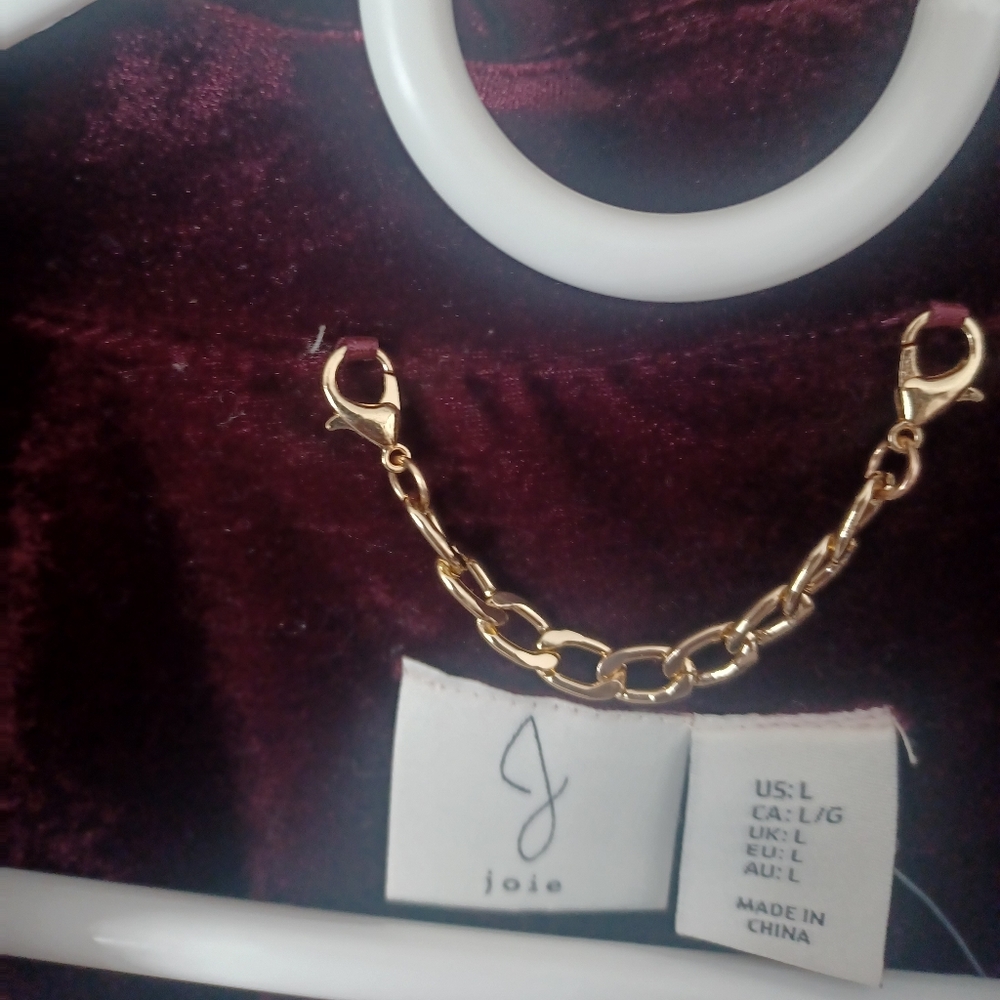 Joie Velvet Burgundy Blazer - Picture 3 of 7